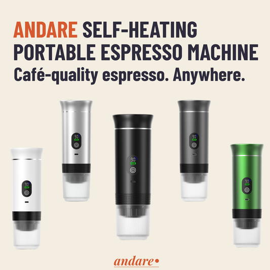 Andare Self-Heating Portable Espresso Machine